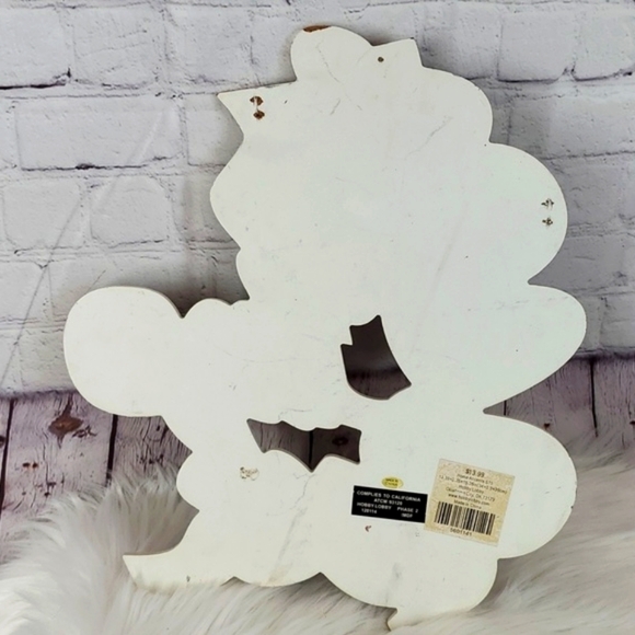 Hobby Lobby Kiss The Cook Chef Kitchen Tabletop Decor Hanging Wood 12"x16" - Picture 9 of 14